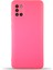 Caseworld Samsung Galaxy A31 Kapak Içi Kadife Kamera Korumalı Lansman Silikon Kılıf - Neon Pembe 1