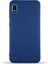 Caseworld Samsung Galaxy A10 Kapak Içi Kadife Lansman Silikon Kılıf - Lacivert 1