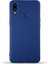 Caseworld Samsung Galaxy A10S Kapak Içi Kadife Lansman Silikon Kılıf - Lacivert 1