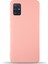 Caseworld Samsung Galaxy A71 Kapak Içi Kadife Lansman Silikon Kılıf - Pembe 1