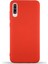 Caseworld Samsung Galaxy A70 Kapak Içi Kadife Lansman Silikon Kılıf - Kırmızı 1
