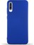 Caseworld Samsung Galaxy A70 Kapak Içi Kadife Lansman Silikon Kılıf - Lacivert 1