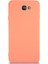 Caseworld Samsung Galaxy J7 Prime 2 Kapak Içi Kadife Lansman Silikon Kılıf - Turuncu 1