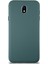 Caseworld Samsung Galaxy J7 Pro Kapak Içi Kadife Lansman Silikon Kılıf - Yeşil 1