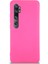 Caseworld Xiaomi Mi Note 10 Pro Kapak Içi Kadife Lansman Silikon Kılıf - Neon Pembe 1