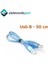 Yazıcı Kablosu 50 cm - Arduino Uyumlu USB B Erkek USB Erkek 1