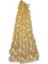 Dalgalı Dekor Süs 3'lü Gold 120CM 2