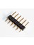 1x6 Header Erkek 10 Adet Siyah 2,54MM 180 Derece Black 1