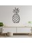 Ananas Desen Ahşap Tablo 1