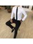 Italyan Stil Slim Fit Erkek Kravat Yaka Gömlek Beyaz T4775 5