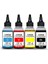 Baskistan Photo Ink (Akıllı Mürekkep) Goink Yazıcılar Için Mürekkep Seti 4X100 ml 1