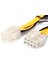 4 Pin To 8 Pin Molex 4 Pin Dişi 8 Pin Erkek Cpu Güç Dönüştürücü K 1