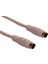 5 Metre Minidin Svıdeo 4pin S-Video Kablo Svideo Gold Uç 5m 3