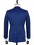 Lacivert Desenli Armürlü Mono Yaka Astarlı Yelekli 6 Drop Slim Fit Dar Kesim Smokin Damatlık 1001195219 3