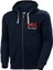 Helly Hansen Hh Hh Logo Full Zıp Hoodıe Lacivert Erkek Sweatshirt 34163-597 1