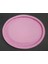 Gül Çiçek Yaprak Dekorlu 40CM Oval Tepsi Silikon Kalıp K-548 2