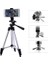 135CM Cep Telefonu Video Tripod,fotoğraf Makinesi Için Tripot Taşıma Çantası ve Cep Telefon Tutacağı 1