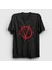 Unisex Siyah Logo Film V For Vendetta T-Shirt 1