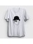 Unisex Beyaz Eye Film Otomatik Portakal A Clockwork Orange T-Shirt 1