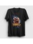 Unisex Siyah Clock Film Geleceğe Dönüş Back To The Future T-Shirt 1