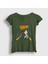 Kadın Haki Film Geleceğe Dönüş Back To The Future T-Shirt 1