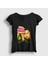 Kadın Siyah Cover Film Dövüş Kulübü Fight Club T-Shirt 1