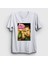 Unisex Beyaz Cover Film Dövüş Kulübü Fight Club T-Shirt 1