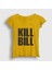 Kadın Sarı Film Kill Bill T-Shirt 1