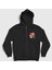 Unisex Siyah Alex Film Otomatik Portakal A Clockwork Orange Fermuarlı Kapüşonlu Sweatshirt 1