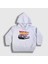 Unisex Çocuk Beyaz Delorean Film Geleceğe Dönüş Back To The Future Kapüşonlu Sweatshirt 1