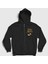 Unisex Siyah Cover Yüzüklerin Efendisi The Lord Of The Rings Fermuarlı Kapüşonlu Sweatshirt 1