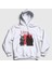Unisex Beyaz Team Film Leon Kapüşonlu Sweatshirt 1