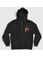 Unisex Siyah Bloodsport Film Jean Claude Van Damme Fermuarlı Kapüşonlu Sweatshirt 1