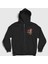 Unisex Siyah Bloodsport V2 Film Jean Claude Van Damme Fermuarlı Kapüşonlu Sweatshirt 1