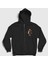 Unisex Siyah Lionheart Film Jean Claude Van Damme Fermuarlı Kapüşonlu Sweatshirt 1