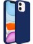 Buff iphone 11 Rubber S Kılıf Mavi 1