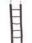 Kuş Natürel Ağaç Merdiven 5 Basamak 26Cm 1