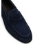Hakiki Süet Lacivert Loafer Erkek Ayakkabı 5