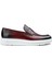 Hakiki Deri Bordo Comfort Erkek Loafer 1