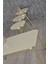 Mobilya Zigon Sehpa ve Orta Sehpa Kr Gold Metal Ayak Gold Krem Set 2