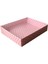 Asetat Kapaklı Karton Kutu 12X15X3 - 25 Adet Puantiyeli Pembe 1
