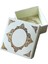 Komple Karton Kutu Saray Desen Gold Yaldız 4X4X2 cm - 50 Adet Krem 1