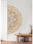 Mandala Çiçek Xl Dekoratif Duvar Sticker - Yarım Yuvarlak Duvar Dekoru 1