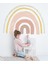 Çocuk Odası Duvar Sticker Soft Pastel Renkli Gökkuşağı 1