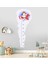 Sevimli Hayvanlar Uçakta Boy Ölçer Çocuk Odası Dekoratif Duvar Sticker 1