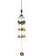 Feng Shui Metal Rüzgar Çanı 73 Cm Balık Temalı 1