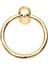 Nobel Sarkaç Dolap Çekmece Kulpu Kulbu Gold Metal Halka Kulp (4 Adet) 5