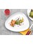 Thermoset Melamin Bermuda Üçgen Servis Tabağı 25 x 20 cm 6'lı 1