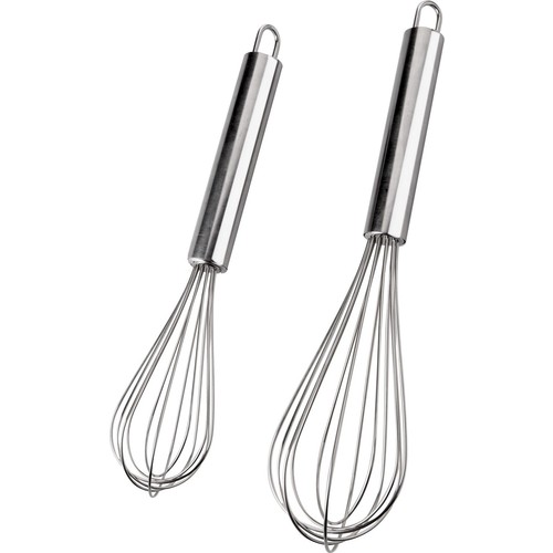 İndirim Kap Çelik Lüx 2'li Çırpıcı Set Yumurta Kek Pasta Çırpma Teli