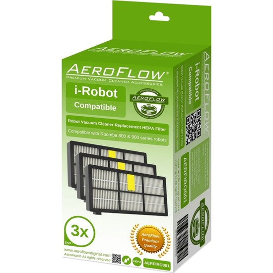 Marketto Irobot Roomba 800 Hepa Filtresi 3lü